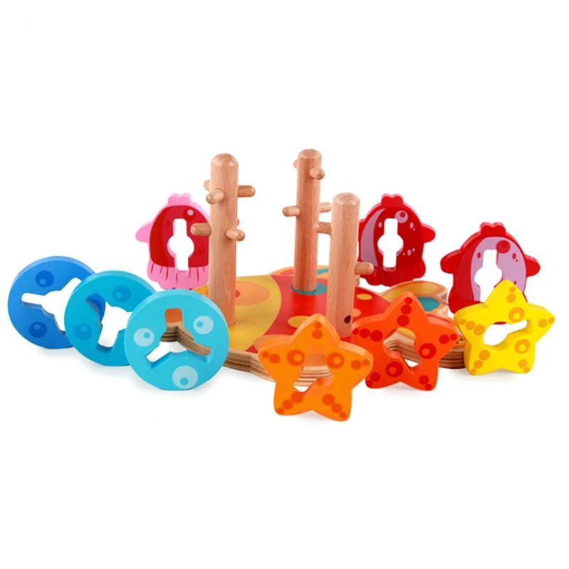 Детские Игрушки для развития мозга, Геометрическая сортировочная доска, деревянные блоки, детские развивающие игрушки, строительные блоки,... от AliExpress WW