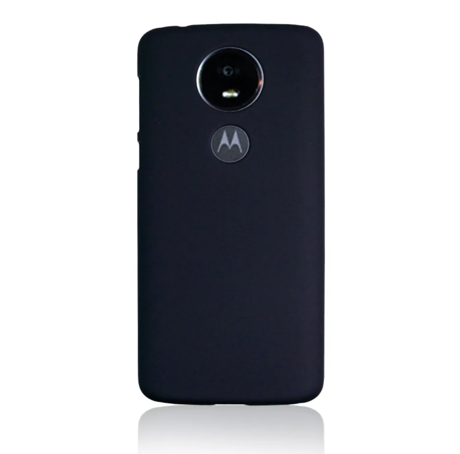 Матовый Противоскользящий чехол для телефона Motorola Moto G6 G7 E5 Z3 Play Plus One power Pc твердый