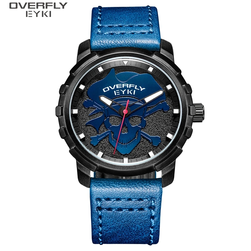 EYKI Quartz Watch Men Fashion Sport Wristwatch Waterproof Watches for Man Casual Clock Male relogio masculino 2019 New E3136L
