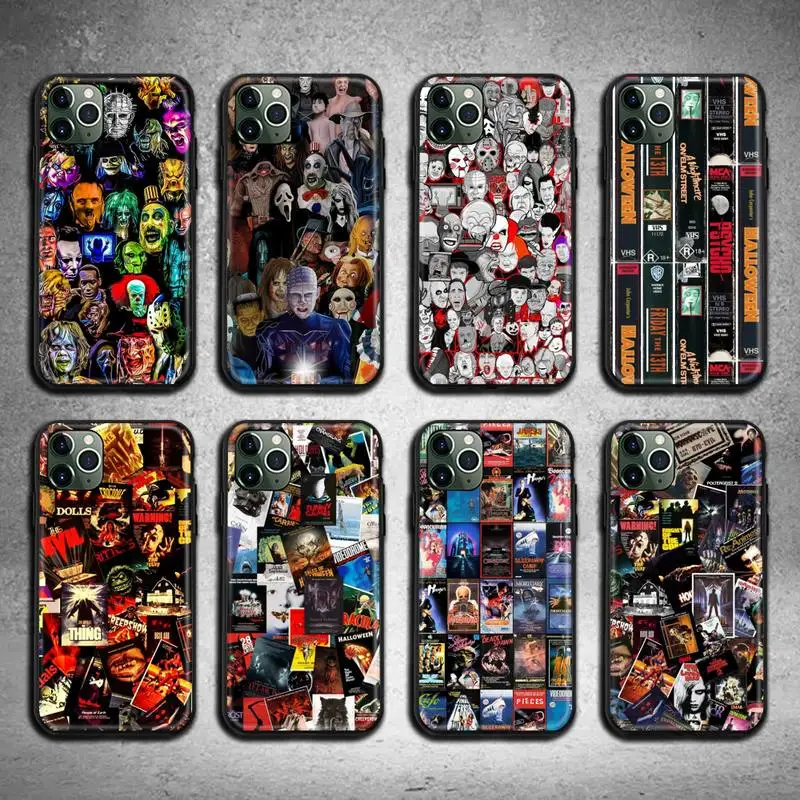 

Classic Horror Movies Phone Case For iphone 13 12 11 Pro Max Mini XS Max 8 7 6 6S Plus X 5S SE 2020 XR cover