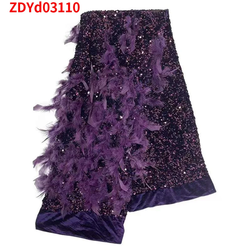 Большая Акция африканские блестки модная французская кружевная ткань для шитья