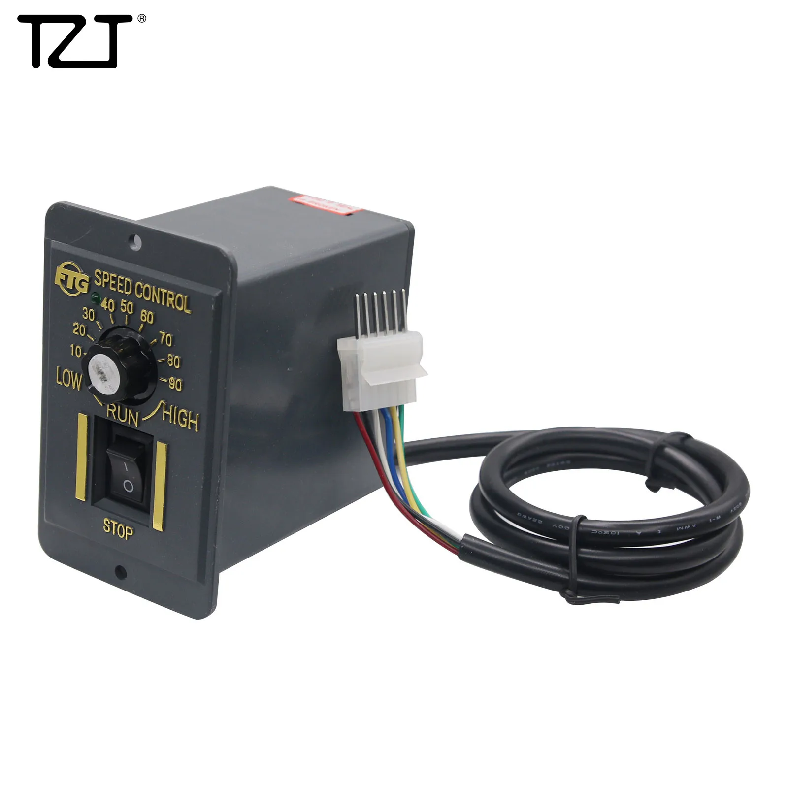 TZT AC 220V PWM контроллер скорости двигателя 200W преобразователь частоты переменного
