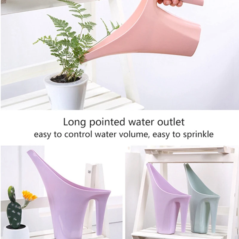 2 шт. пластиковый цветочный полив чайник для полива домашний сад патио горшок