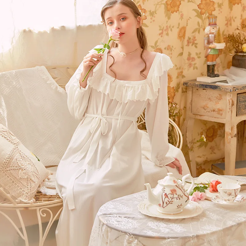 Женская юбка с длинными рукавами LYun осенняя хлопковая поясом в виде листьев