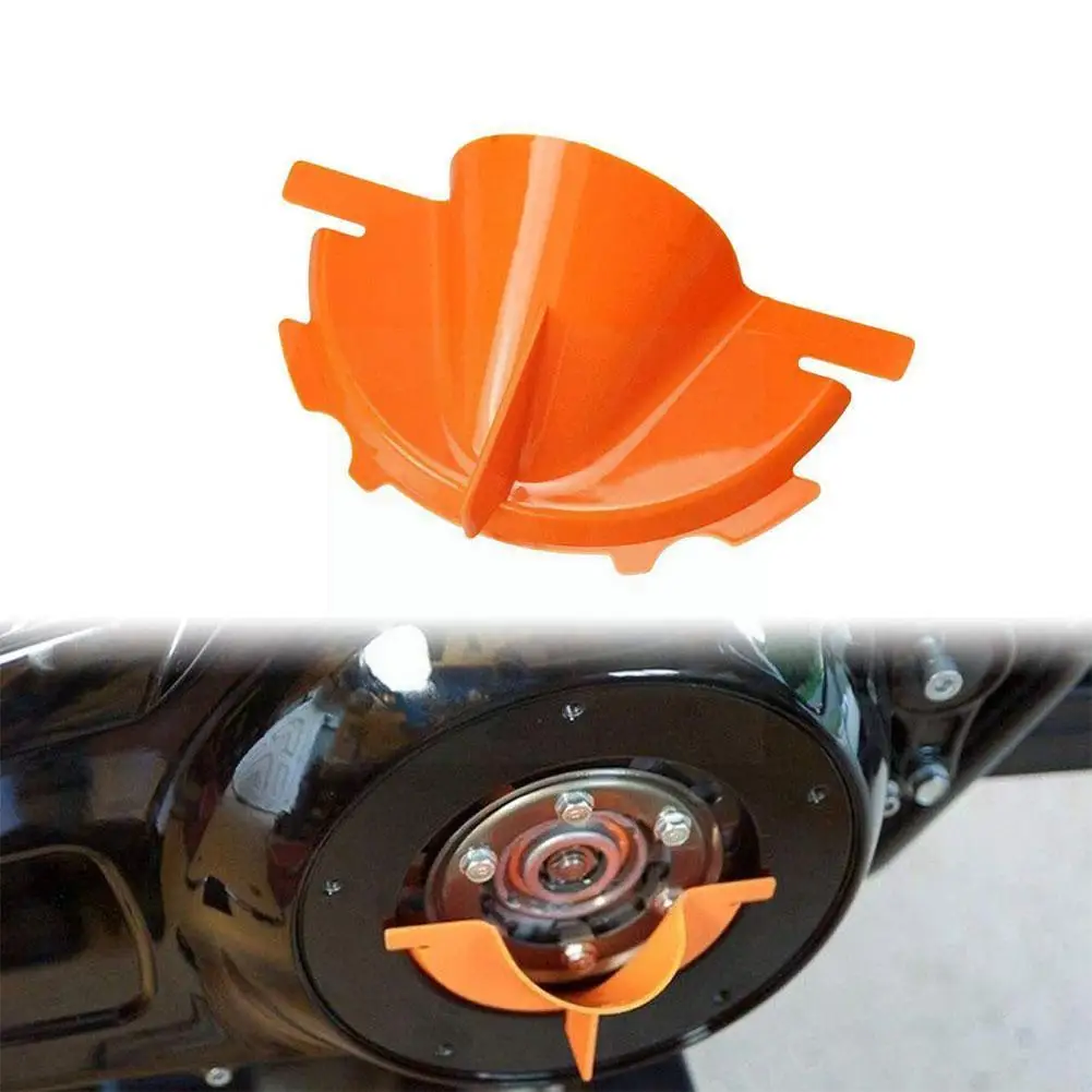 

Motorcycle Oil Filter Funnel Cover Primary Case Oil for Harley Road Touring Fill Sportster Funnel King L3O2