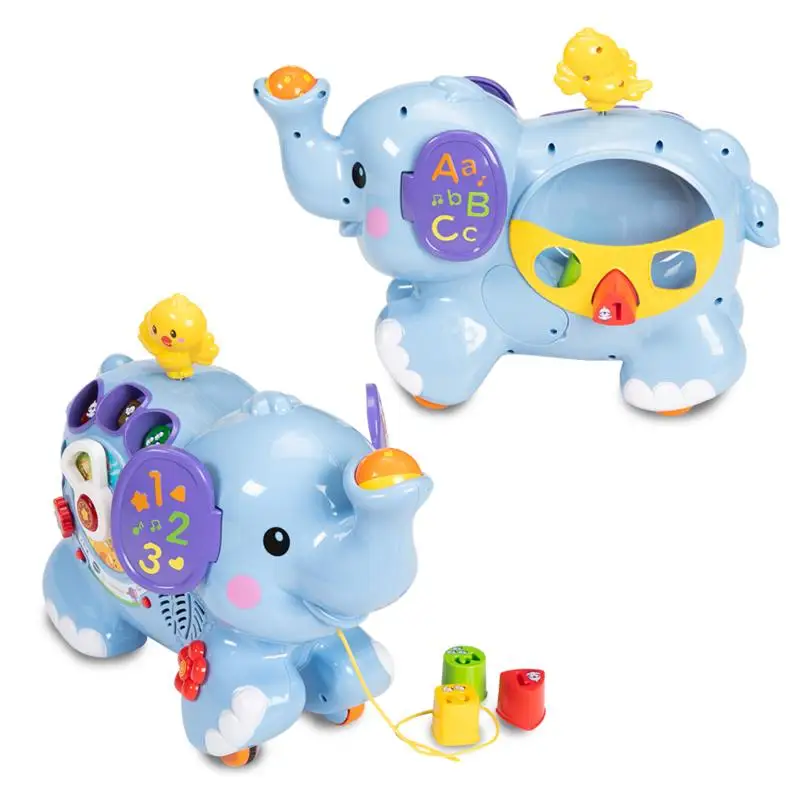 VTech Pull &amp Play Elephant Toy With animal sounds for 12-36 month Baby | Игрушки и хобби