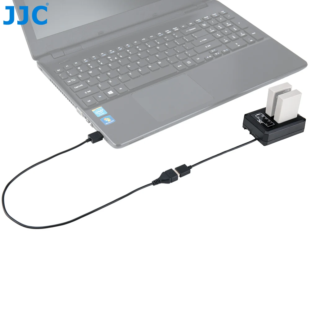 JJC USB двойной Батарея путешествия Зарядное устройство для цифровой камеры Olympus BLS-50 BLS-5 BLS-1 E-M10& Mark II III, E-PL9 E-PL8 Камера Батарея заменить BCS-5