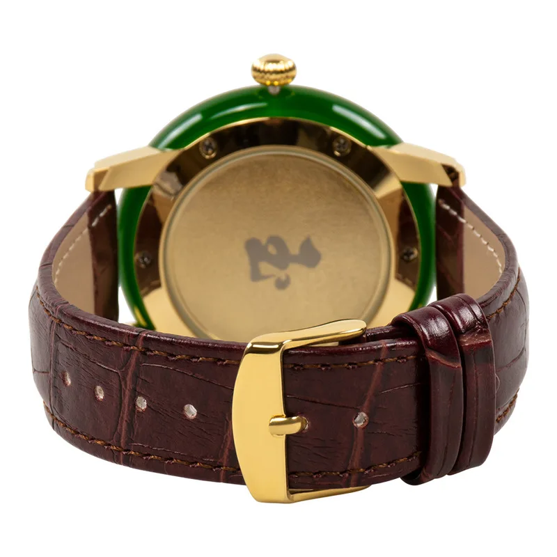 

Mr Phil hetian jade calendar quartz surface belt 30 meters waterproof watch citizen movement a undertakes