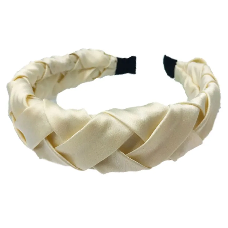 Новинка от Fioday атласная искусственная кожа для женщин модные элегантные ободок