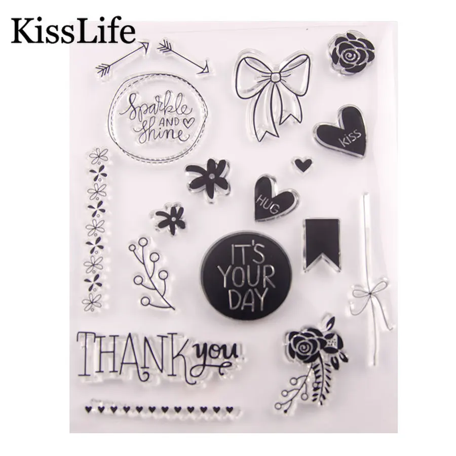 1 лист круглая рамка сердце бабочка лук стрелка флаг буквы прозрачные штампы для