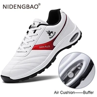 men running shoes air cushion sneakers waterproof sport shoes male breathable lace up casual sneakers bubble men footwear