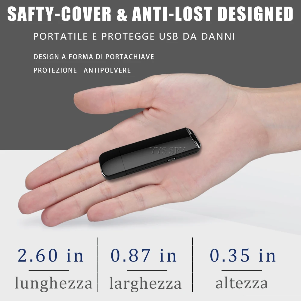 

USB Voice Activated Recorder U Disk Flash Drive 20 Hours Audio Sound Recording Digital Tiny Mini Portable Gravador De Voz for PC