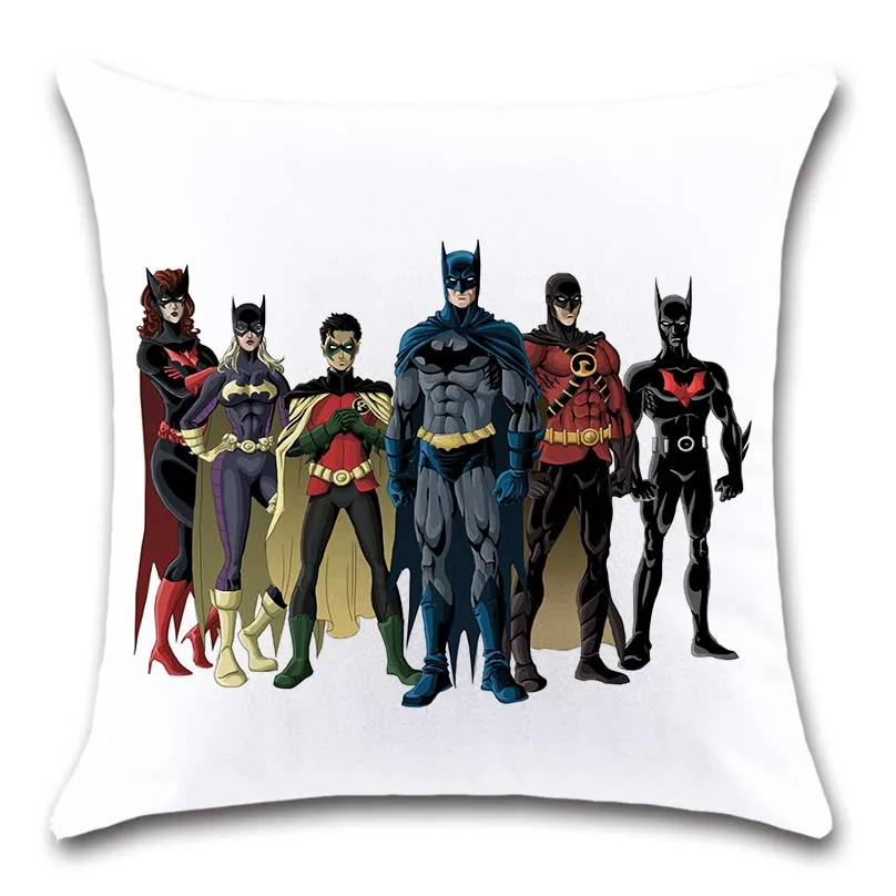 Бэтмен семья летучая мышь женщина девушка Робин Логотип Знак наволочка