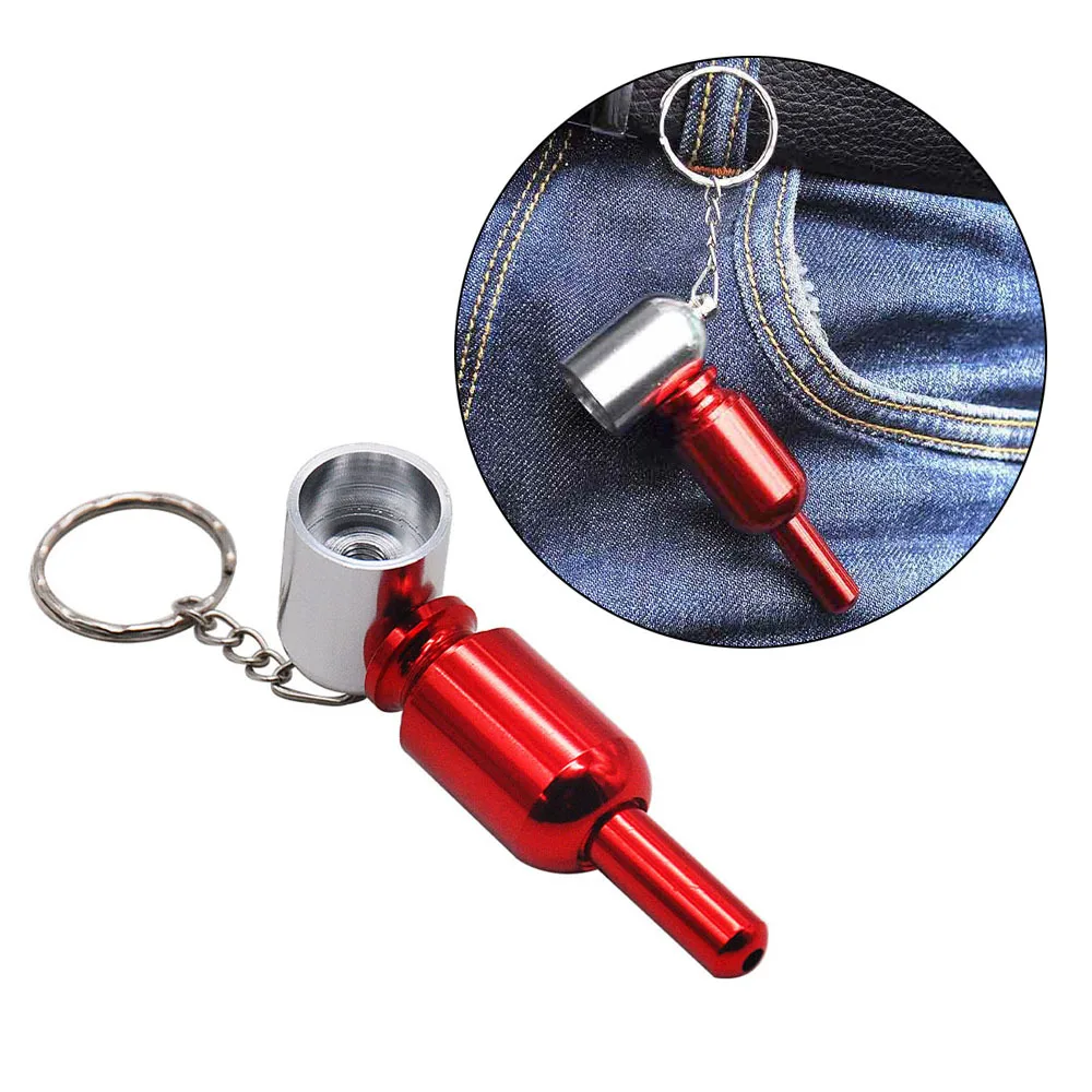 Pill Style Smoking Pipe With Metal Bowl Tobacco Herb Pipes Mini Hand Spoon Accessories |