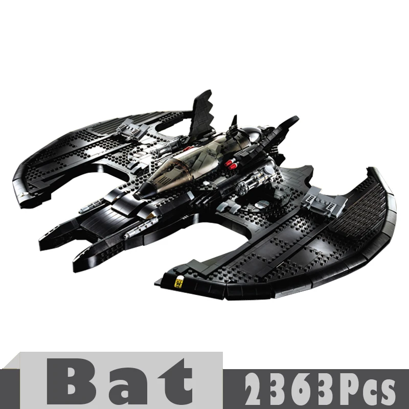 

2363PCS Spaceship Bat Hero Building Blocks Model Bricks Children DIY Toys DIY Technology Super Wing Kids High-tech Classic