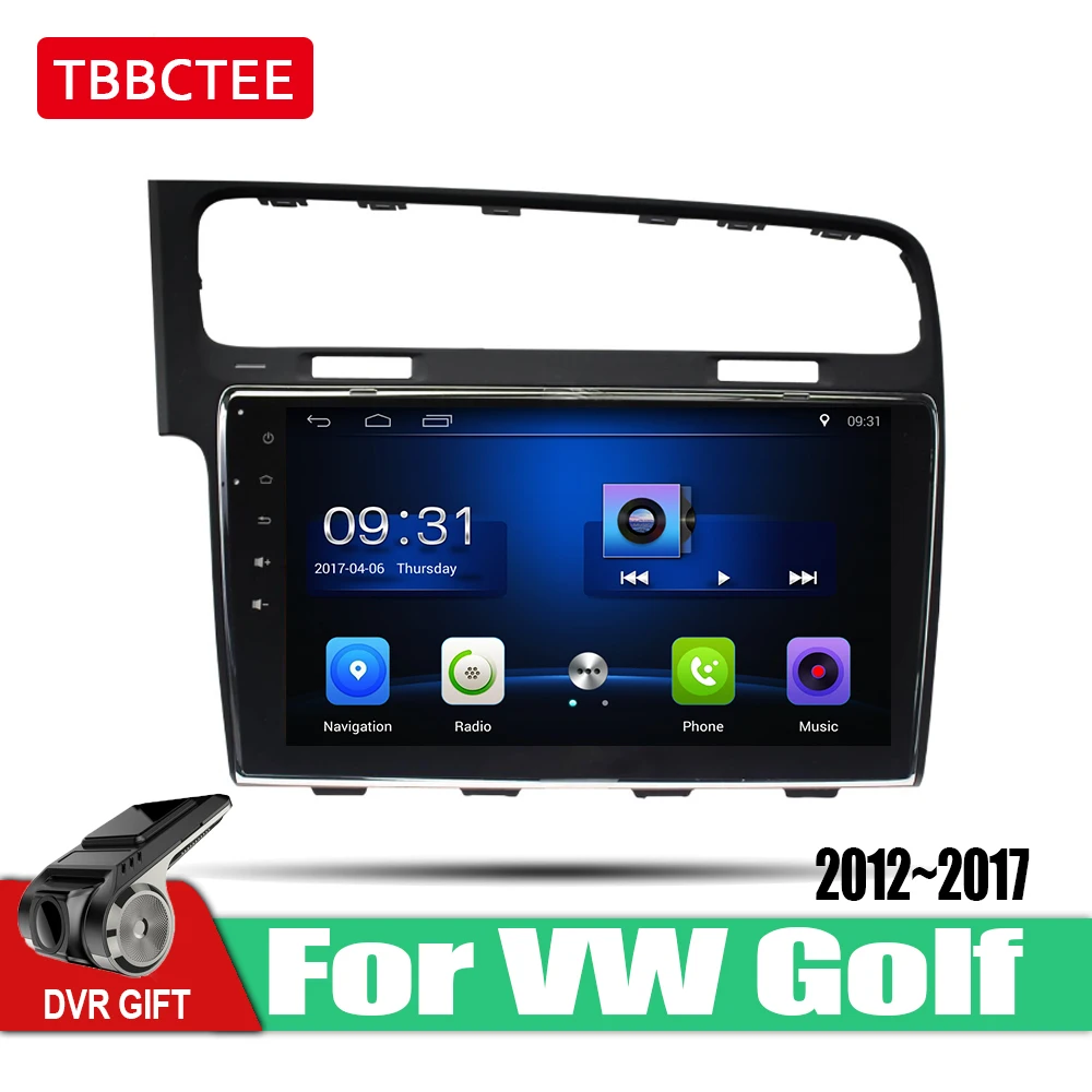 TBBCTEE Android автомобильный GPS мультимедийный плеер для Volkswagen VW Golf 7 2012 ~ 2017