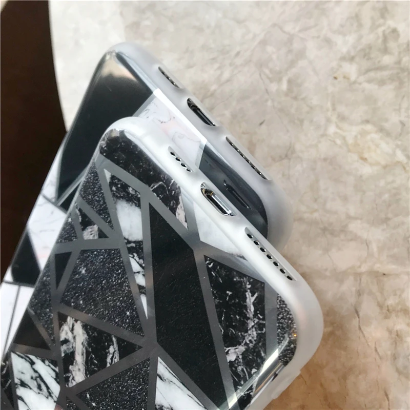 Роскошный чехол с мраморным покрытием для iPhone 7 8 6 6S Plus XS Max XR 11 Pro max защитный задняя