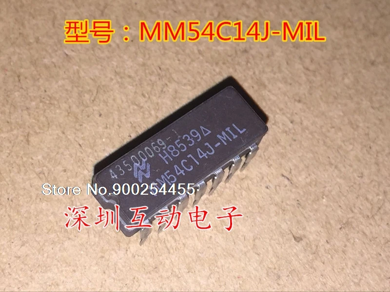 

MM54C14J-MIL MM54C14J DIP14