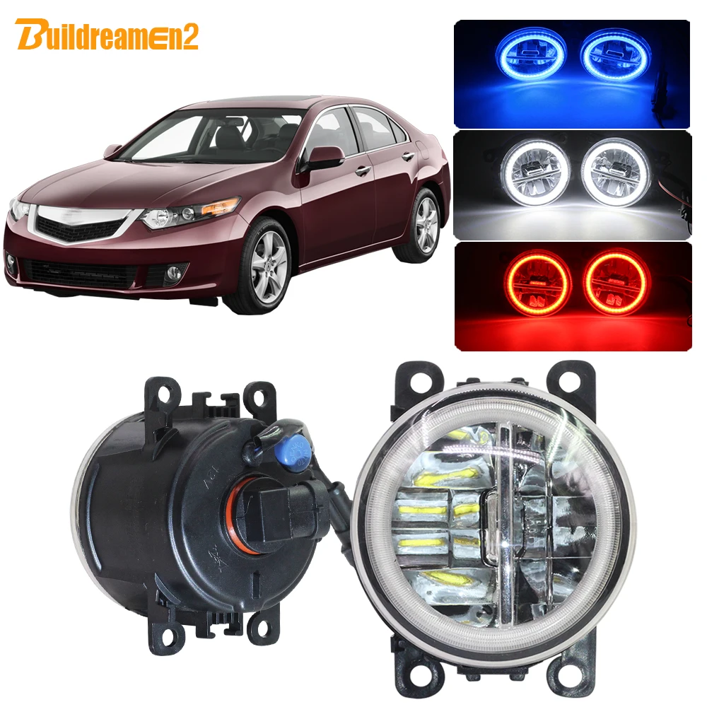 Buildreamen2 для Acura TSX 2011 2012 2013 2014 автомобиля 4000LM H11 светодиодный лампы Противотуманные