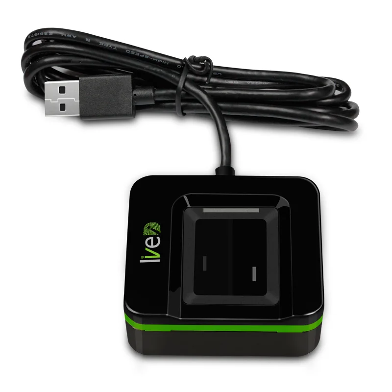 Биометрический сканер отпечатков пальцев LiveID 20R USB датчик для системы контроля