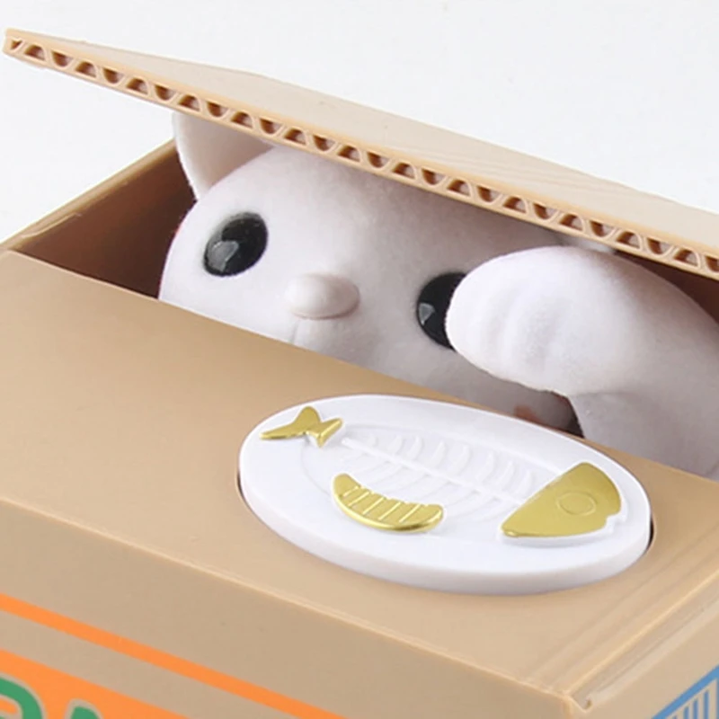 Вор копилки Игрушки подарок Дети автоматический Кранец копилка|Копилки для