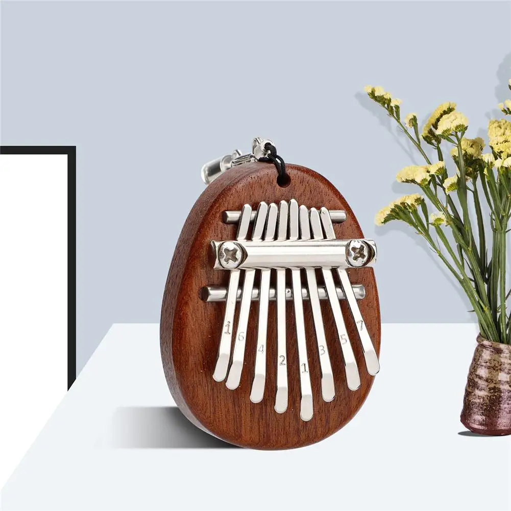 IRIN Thumb Piano 8 клавиш мини калимба Mbira твердая деревянная Подарочная игрушка с