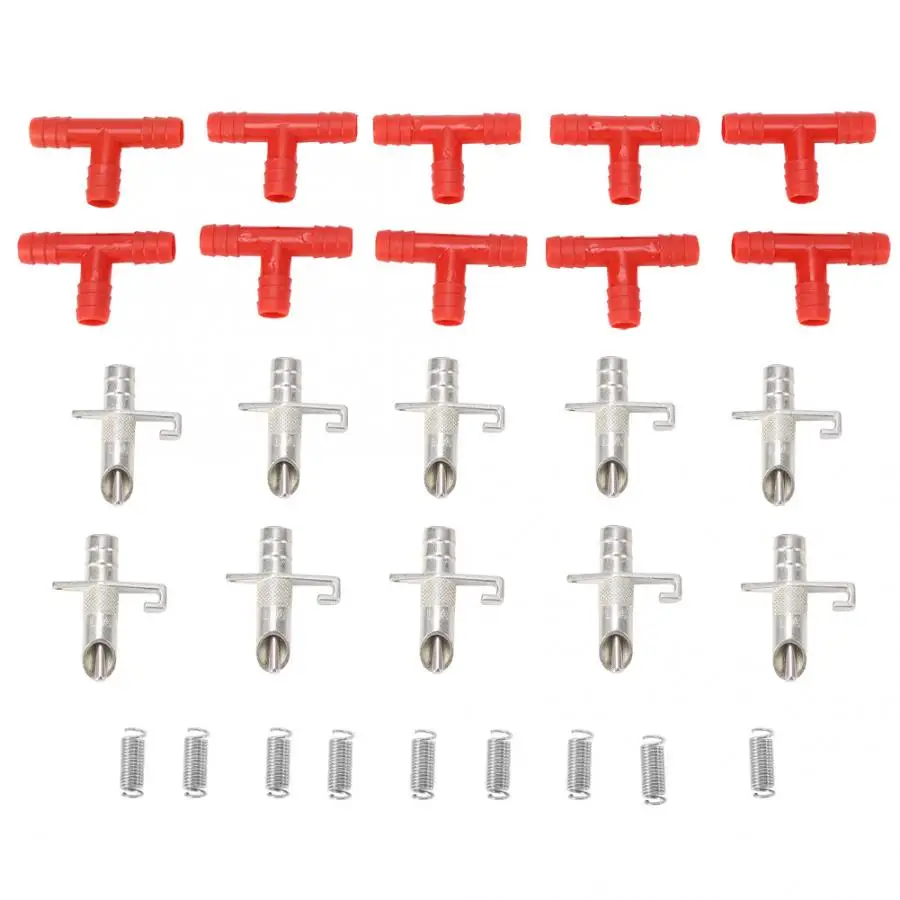 Автоматическая поилка для кроликов набор 10 поильников грызунов|Принадлежности