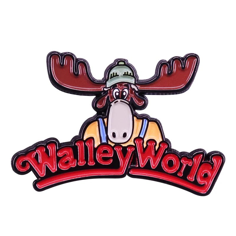 Эмалированная булавка Walley World National Lampoon в стиле каникул для любителей