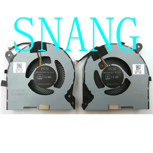 

Used lenovo legion y720 Y720-15IKB tipo 80vr série portátil cpu & gpu um par ventilador EG75120S1-C010-S9A EG75120S1-C020-S9A