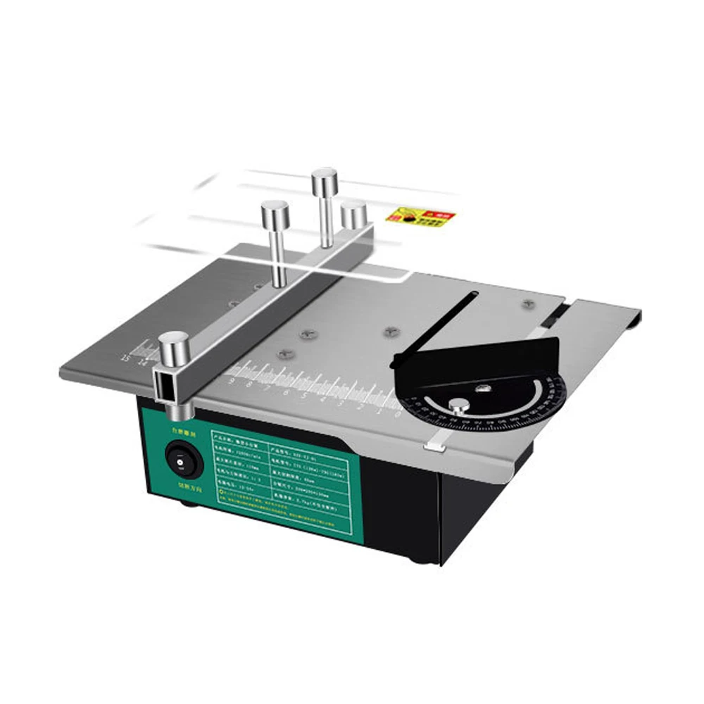 Мини электрическая настольная пила регулируемый угол электрические настольные