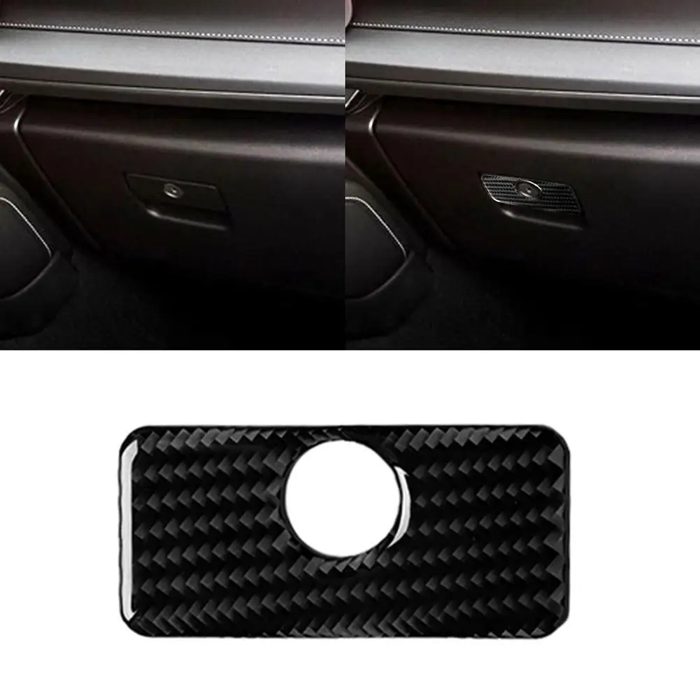 Карбон волокно Co пилотная перчатка коробка для хранения Стикеры декор Chevrolet