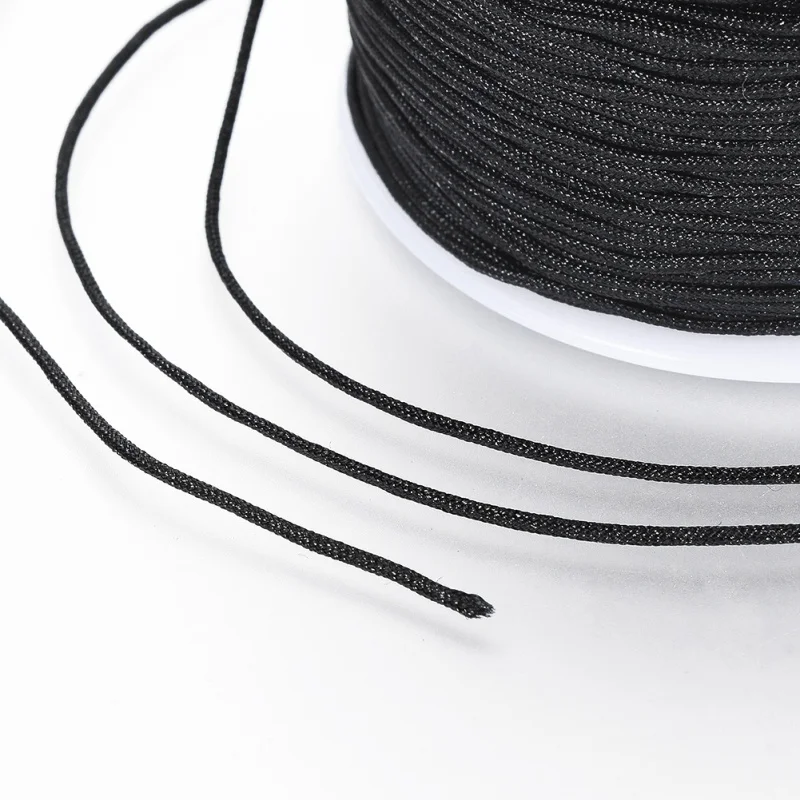 0 8 мм 100 м/рулон нейлоновый шнур для плетеных ожерелий браслетов рукоделия