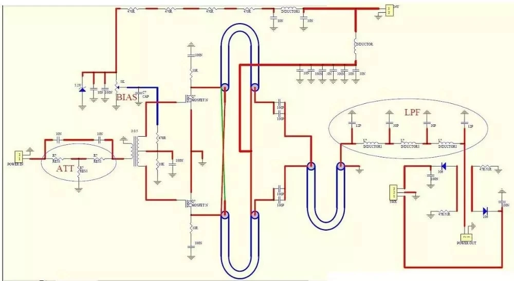 

DIY KITS 170W FM VHF 80MHZ -170 Mhz RF Power Amplifier amp Board AMP KITS with MRF9180 tube For Ham Radio