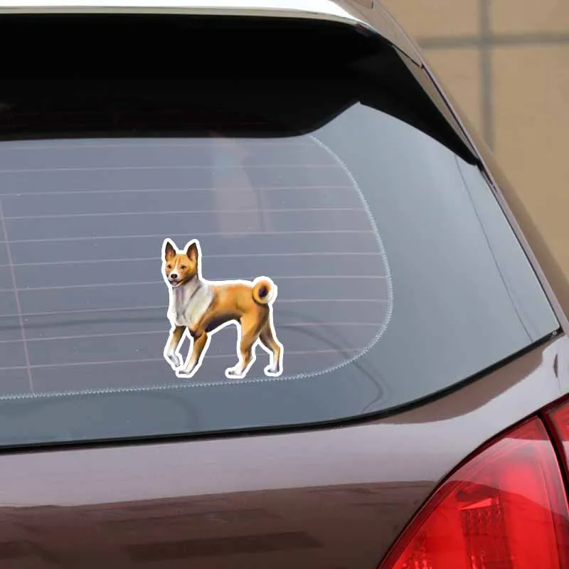 YJZT 15.2CM*13.5CM Colored Graphical Dog Animal Car Sticker Decal PVC C29-1094 | Автомобили и мотоциклы