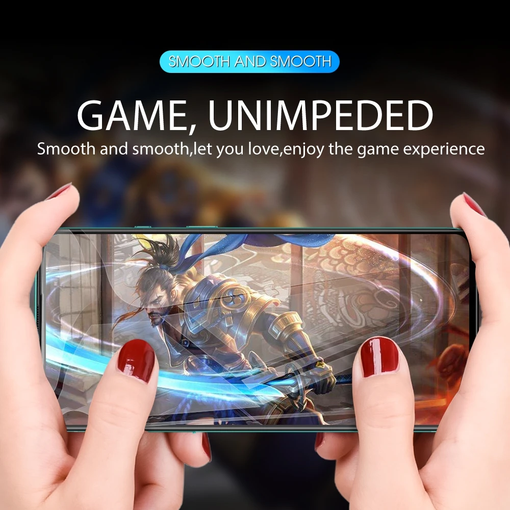 

HD Tempered Glass For Oneplus 8 8T Full Cover Screen Protector For Oneplus Nord N100 N10 8 8T 7 7T 6 6 5 5T Protector Cover Film