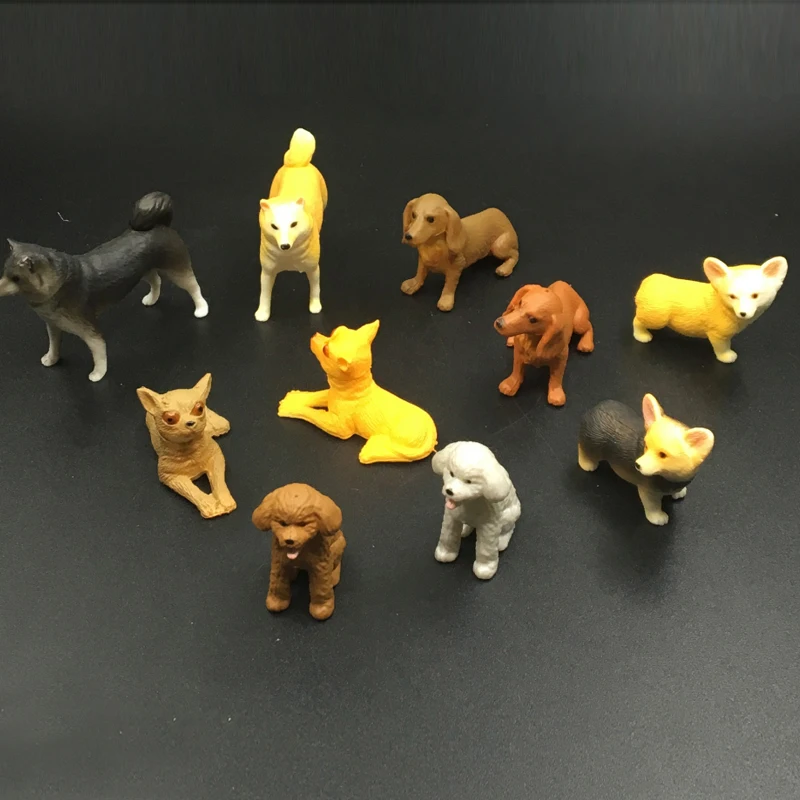 1:10 4D всемирно известный собачьи игрушки модели моделирование дома животных