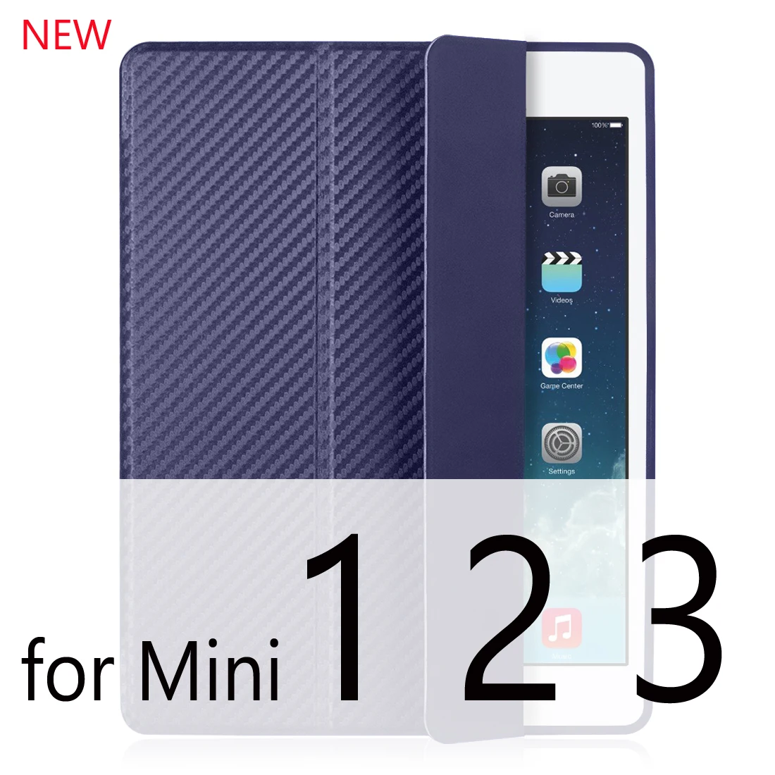 Cool Blue Mini 1 2 3 Чехол для iPad Mini 4 3 2 1 чехол из искусственной кожи Силиконовый мягкий чехол для iPad Mini 2 5 чехол Funda - Цвет: Cool Blue Mini 1 2 3