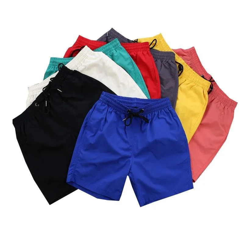 

NiceMix Summer shorts men Europe hotselling sports bottoms solid color casual loose shorts beach wear for mens oversized S-3XL