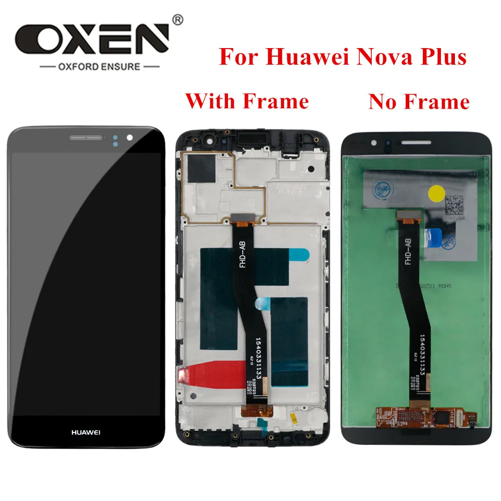 OXEN LCD Display For Huawei Nova Plus MLA-L01 L11 Touch Screen Digitizer Assembly With Frame MAIMANG 5 Replacement Phone | Мобильные