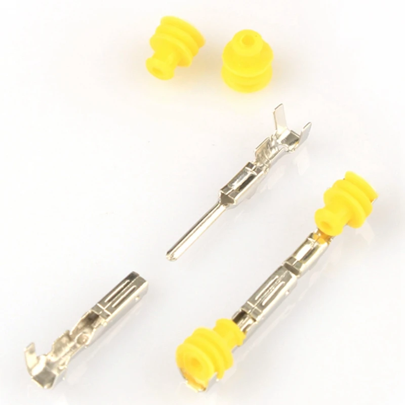 708Pcs Car Waterproof Connector Kit HID Xenon Lamp Harness Plug 1/2/3/4/5/6 Pin Truck | Компьютеры и офис