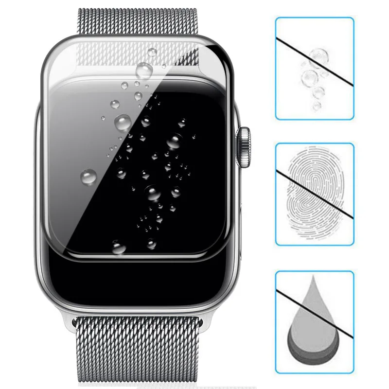 3D HD закаленное стекло для Apple Watch защита экрана серии 3 2 1 42 мм 38 iwatch 5 4 44 iWatch |