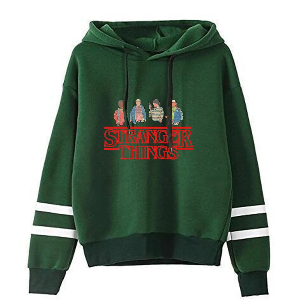 

2021 New Stranger Things Season 4 Hoodie Sweatshirts Women Print Pullover Unisex Harajuku parallel bars Tracksui Clothes
