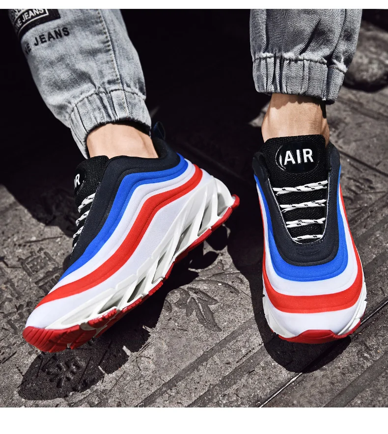 NIKEZI Размер 39-46 мужской официальный Весенний клинок Max Air 97 для бега Athleisure Sport Yeezys Досуг Прогулочные кроссовки