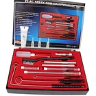 Набор инструментов для чистки, пневматический пистолет-распылитель, набор для чистки 27 штук пистолета-распылителя, гравитационная краска, Мини HVLP, комплект деталей