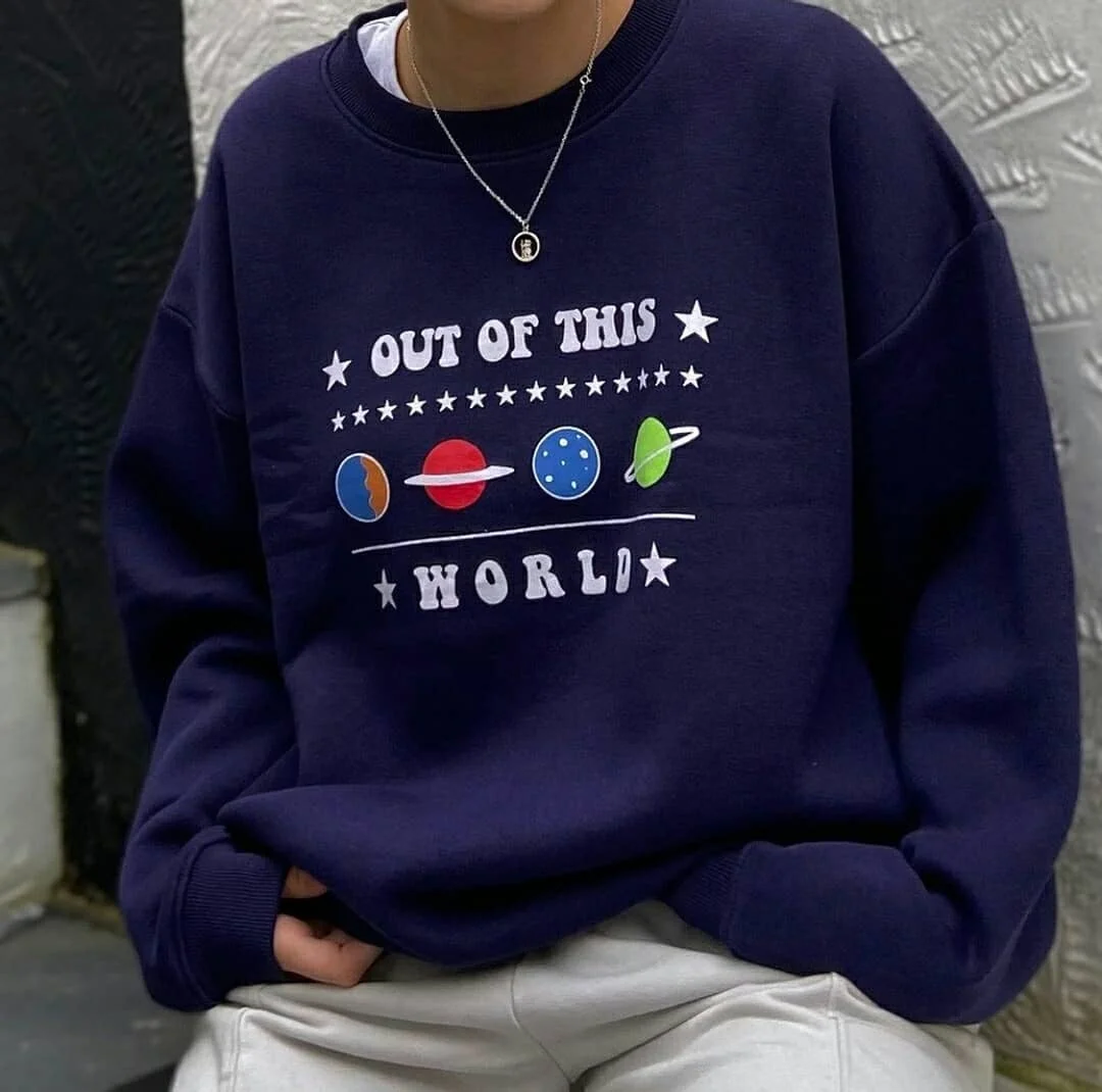 Женский флисовый свитшот с забавным принтом в стиле хип хоп|Женские толстовки и