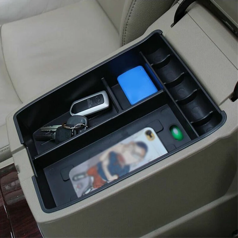 new and high quality For Toyota Highlander Kluger 2008-2013 Armrest Storage Box Organizer Holder | Автомобили и мотоциклы