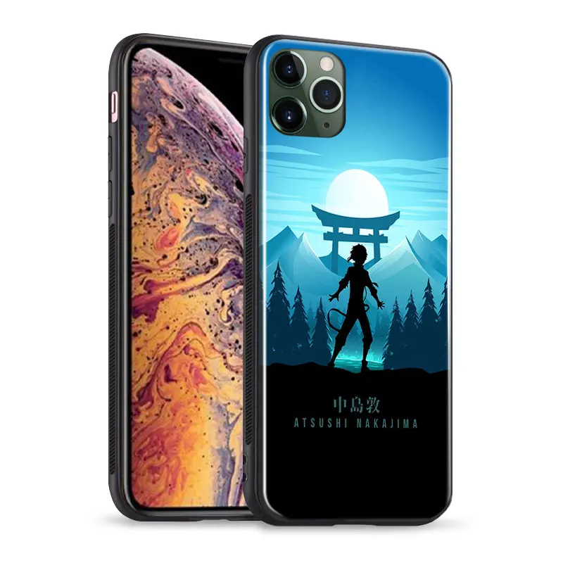 Atsushi Nakajima Anime Art Glass Soft Silicone Phone Case Cover Shell for iPhone SE 6s 7 8 Plus X XR XS 11 12 13 Mini Pro Max | Мобильные
