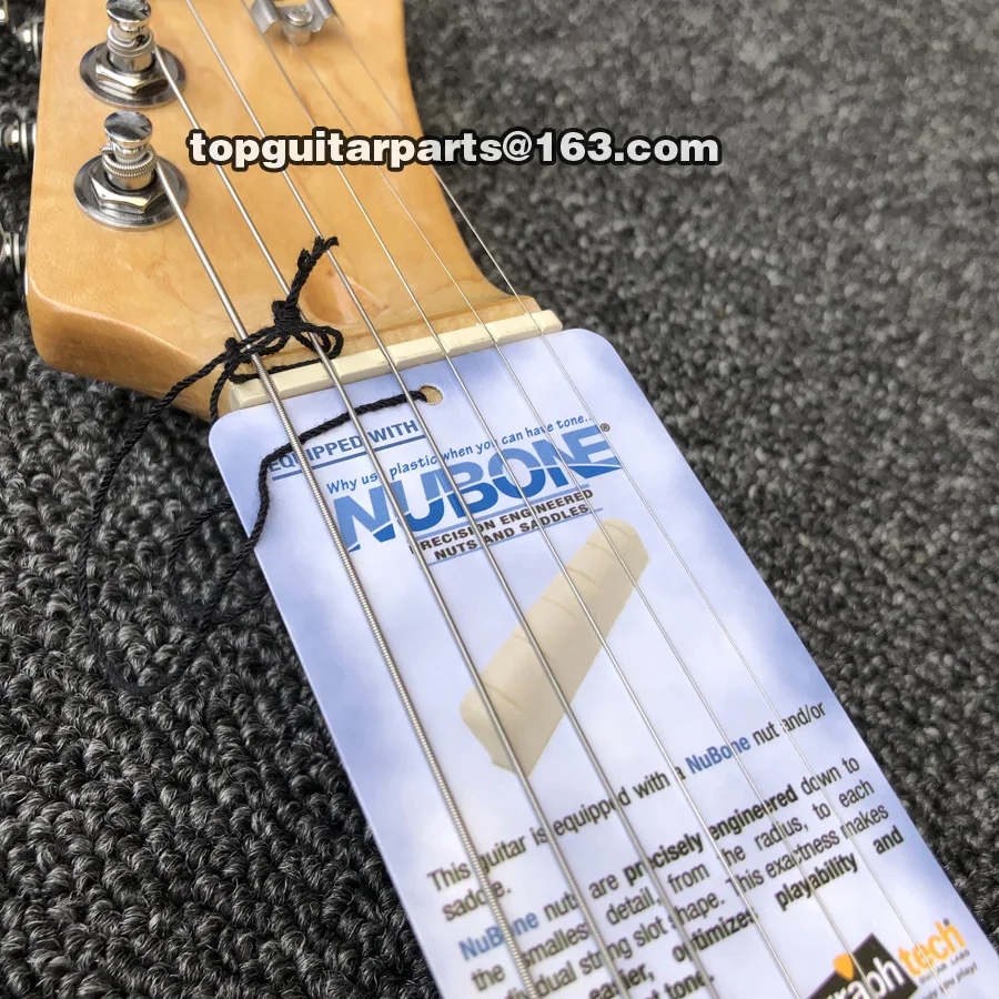 Болотная пепельная электрогитара Bookmatched твердый корпус фиолетовый глянцевый