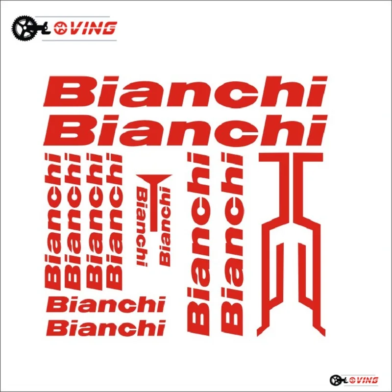 Комплект из 12 шт./компл. маленькие наклейки на раму велосипеда горный велосипед