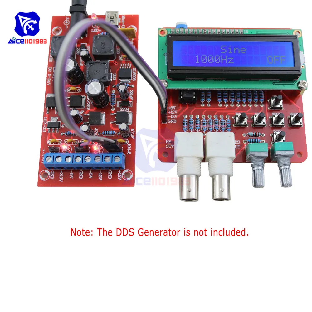 Diymore 5-24 В до ± 12 В ± 5 в 3,3 В мини USB двойной блок питания Boost одиночный поворотный Модуль линейный регулятор напряжения DIY Kit